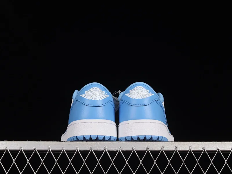 All categories Air Jordan Jordan series basketball shoes Air Jordan 1 Low G version pure original Air Jordan 1 Low Golf "UNC" AJ1 Joe 1 new golf version North Carolina blue color DD9315-100